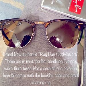 Brand new Ray Ban Club Master Sunglasses